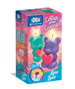 ZESTAW KREATYWNY MINI FABRYKA ŚWIECZEK MISIE 18350 CLEMENTONI