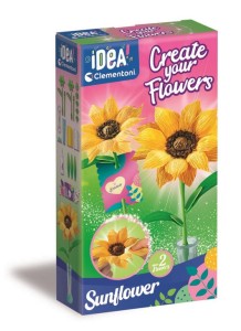 ZESTAW KREATYWNY MINI FABRYKA KWIATÓW SŁONECZNIK 18347 CLEMENTONI