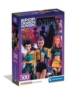 PUZZLE 500 ELEMENTÓW KPOP DEMON HUNTERS 35626 CLEMENTONI