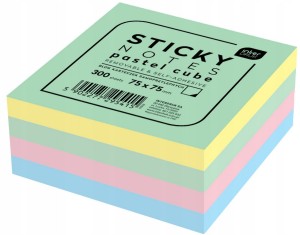 NOTES BLOK KARTECZEK SAMOPRZYLEPNYCH 75X75 5415 INTERDRUK