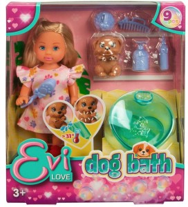 ZESTAW LALKA EVI KĄPIEL PIESKA 5733738 SIMBA