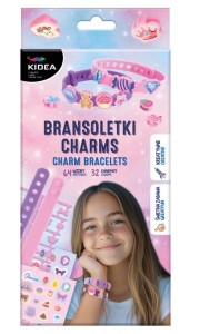 ZESTAW KREATYWNY BRANSOLETKI CHARMS BCHKA KIDEA 