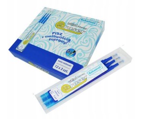 ZESTAW 3 SZT WKŁADÓW ŚCIERALNYCH ERASER NIEBIESKICH 3558 SCHEMAT