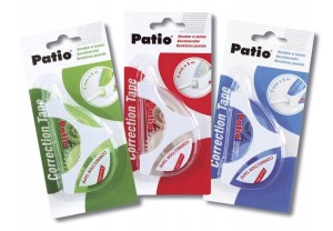 KOREKTOR W TAŚMIE 5 MM/8M 1 SZT 88029 PATIO