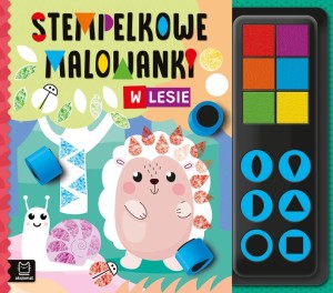 KOLOROWANKA STEMPELKOWE MALOWANKI W LESIE 4190 AKSJOMAT