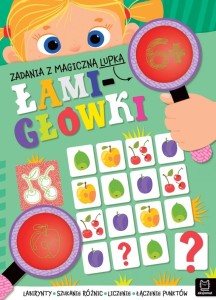 KSIĄŻECZKA ZADANIA Z MAGICZNĄ LUPKĄ ŁAMIGŁÓWKI 6+ 4389 AKSJOMAT