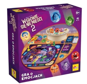 GRA RODZINNA O EMOCJACH W GŁOWIE SIĘ NIE MIEŚCI 2 104635 LISCIANI