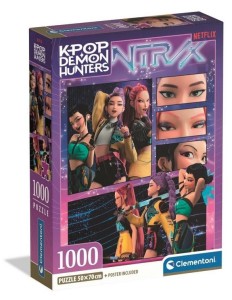 PUZZLE 1000 ELEMENTÓW K POP DEMON HUNTERS 37125 CLEMENTONI