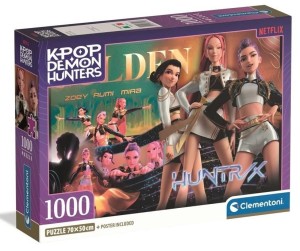 PUZZLE 1000 ELEMENTÓW K POP DEMON HUNTERS 3 37126 CLEMENTONI