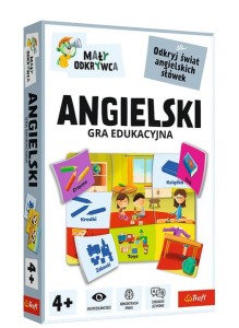 GRA EDUKACYJNA ANGIELSKI MAŁY ODKRYWCA  02812 TREFL