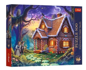 PUZZLE 500 ELEMENTÓW PREMIUM PLUS QUALITY JAŚ I MAŁGOSIA 37633 TREFL