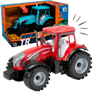 INTERAKTYWNY TRAKTOR AUTO Z DŹWIĘKIEM I NAPĘDEM FRYKCYJNYM FARMA ROLA