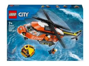 KLOCKI HELIKOPTER STRAŻY PRZYBRZEŻNEJ 60503 LEGO CITY