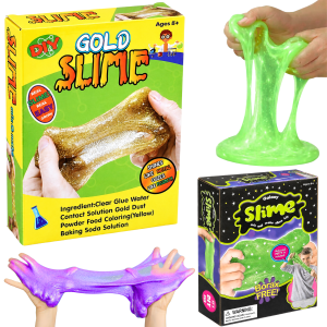 ZESTAW DO ROBIENIA SLIME GLUTKÓW KREATYWNY ZRÓB TO SAM MASA PLASTYCZNA