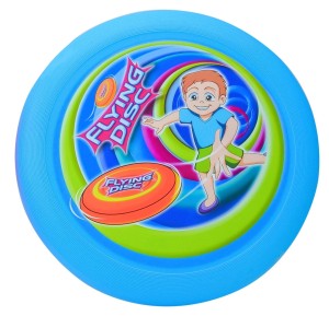 DYSK DO RZUCANIA FRISBEE LATAJĄCY TALERZ KOLORY 23CM