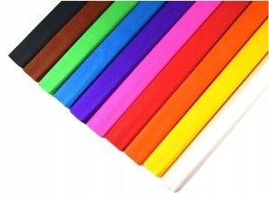 BIBUŁA MARSZCZONA 200x50CM MIX CLASIC ZESTAW 10 SZT 9855 INTERDRUK