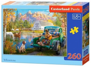 PUZZLE 260 ELEMENTÓW YELLOWSTONE B-27736-1 CASTORLAND 