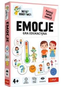 GRA EDUKACYJNA EMOCJE MAŁY ODKRYWCA 02804 TREFL