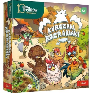 GRA RODZINNA PLANSZOWA KURCZAKI ROZRABIAKI 03073 TREFL