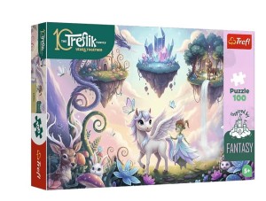 PUZZLE 100 ELEMENTÓW RODZINA TREFLIKÓW MAGICZNE ŚWIATY 16573 TREFL