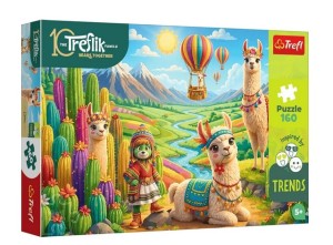 PUZZLE 160 ELEMENTÓW RODZINA TREFLIKÓW LAMY 15445 TREFL