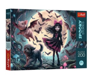 PUZZLE 200 ELEMENTÓW SPOOKY STORIES KSIĘŻYCOWE HISTORIE 13389 TREFL
