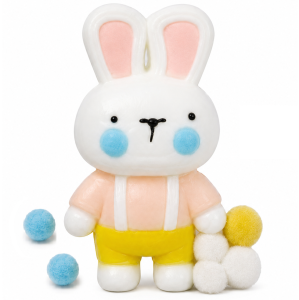 KRÓLICZEK GNIOTEK ANTYSTRESOWY SENSORYCZNY ZAJĄCZEK SQUISHY MOCHI 9CM