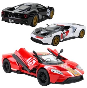 SAMOCHÓD KINSMART FORD GT HERITAGE EDITION 3 KOLORY 520399 HIPO