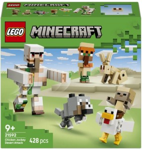 KLOCKI ATAK KURZEGO JEŹDŹCA NA PUSTYNI 21592 LEGO MINECRAFT