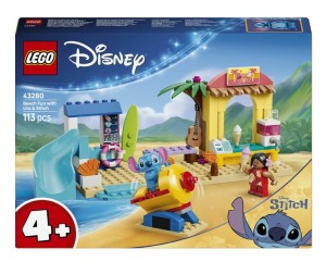 KLOCKI ZABAWA NA PLAŻY Z LILO I STITCHEM 43280 LEGO DISNEY