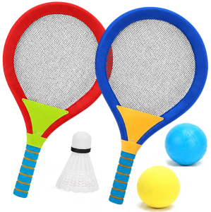 RAKIETKI 50CM PALETKI DO GRY W BADMINTONA LOTKA PIŁKI BADMINTON