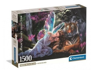PUZZLE 1500 ELEMENTÓW HQC MY SENTINEL MAGICZNY TYGRYS 31754 CLEMENTONI