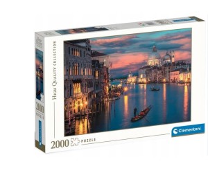 PUZZLE 2000 ELEMENTÓW HQC GRAND CANAL WENECJA WŁOCHY 32083 CLEMENTONI