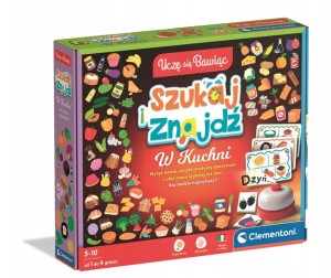 ZESTAW EDUKACYJNY POPATRZ I ZNAJDŹ JEDZENIE 50292 CLEMENTONI