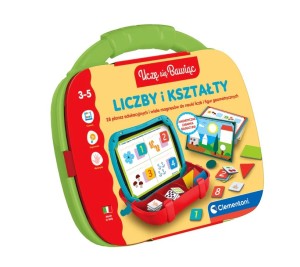 EDUKACYJNA WALIZECZKA LICZBY I KSZTAŁTY 50417 CLEMENTONI