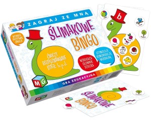 GRA EDUKACYJNA ŚLIMAKOWE BINGO 0860 MULTIGRA 
