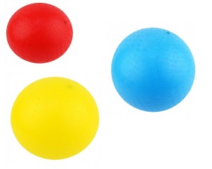PIŁKA PLAŻOWA GUMOWA 20 CM 3 KOLORY TR-25702 DROMADER