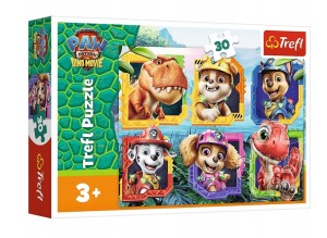 PUZZLE 30 ELEMENTÓW PSI PATROL WYSPA DINOZAURÓW 18336 TREFL