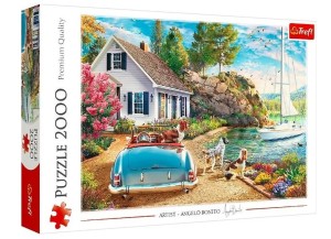 PUZZLE 2000 ELEMENTÓW WAKACYJNA PRZYSTAŃ 27124 TREFL