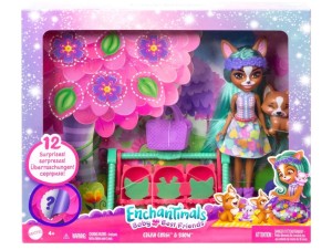 LALKA LALECZKA Z PRZYJACIELEM ENCHANTIMALS HLK83 MATTEL