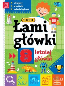 KSIĄŻECZKA ŁAMIGŁÓWKI 8-LETNIEJ GŁÓWKI ZADANIA LOGICZNE 9297 AKSJOMAT