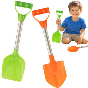 ŁOPATY DO PIASKU PIASKOWNICY 40CM 2SZT ŁOPATKI METALOWE