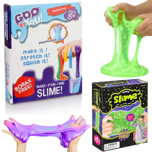 ZESTAW DO ROBIENIA SLIME GLUTKÓW KREATYWNY ZRÓB TO SAM MASA PLASTYCZNA
