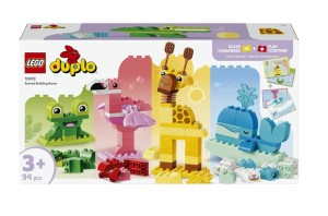 KLOCKI GRA W BUDOWANIE ZWIERZĄTEK 10472 LEGO DUPLO
