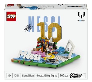 KLOCKI LIONEL MESSI PIŁKARSKIE MOMENTY 43011 LEGO FOOTBALL