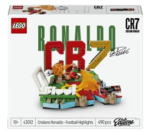 KLOCKI CRISTIANO RONALDO PIŁKARSKIE MOMENTY 43012 LEGO FOOTBALL