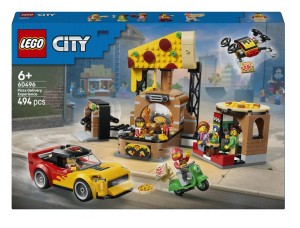 KLOCKI DOSTAWA PIZZY Z POJAZDAMI 60496 LEGO CITY