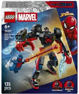 KLOCKI MILES MORALES KONTRA SPIDER MAN 76337 LEGO HEROES