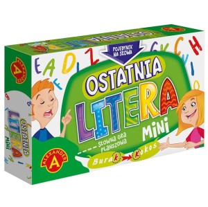SŁOWNA GRA PLANSZOWA OSTATNIA LITERA MINI 2827 ALEXANDER