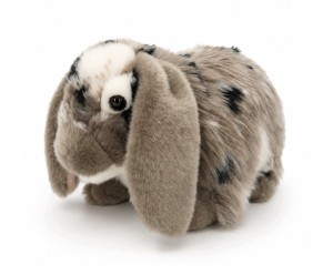 MASKOTKA PLUSZOWY KRÓLIK FRANCUSKI SZARY 28CM 14293 BEPPE